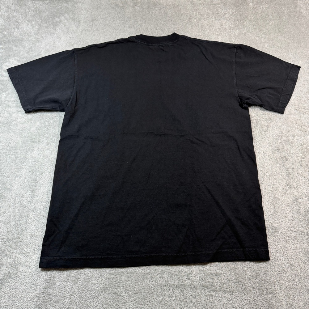 Barbell‎ Brigade Crewneck T-Shirt Men Large Black Spellout Cotton Gym Workout - Picture 4 of 7